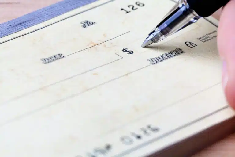 comment faire un cheque 1